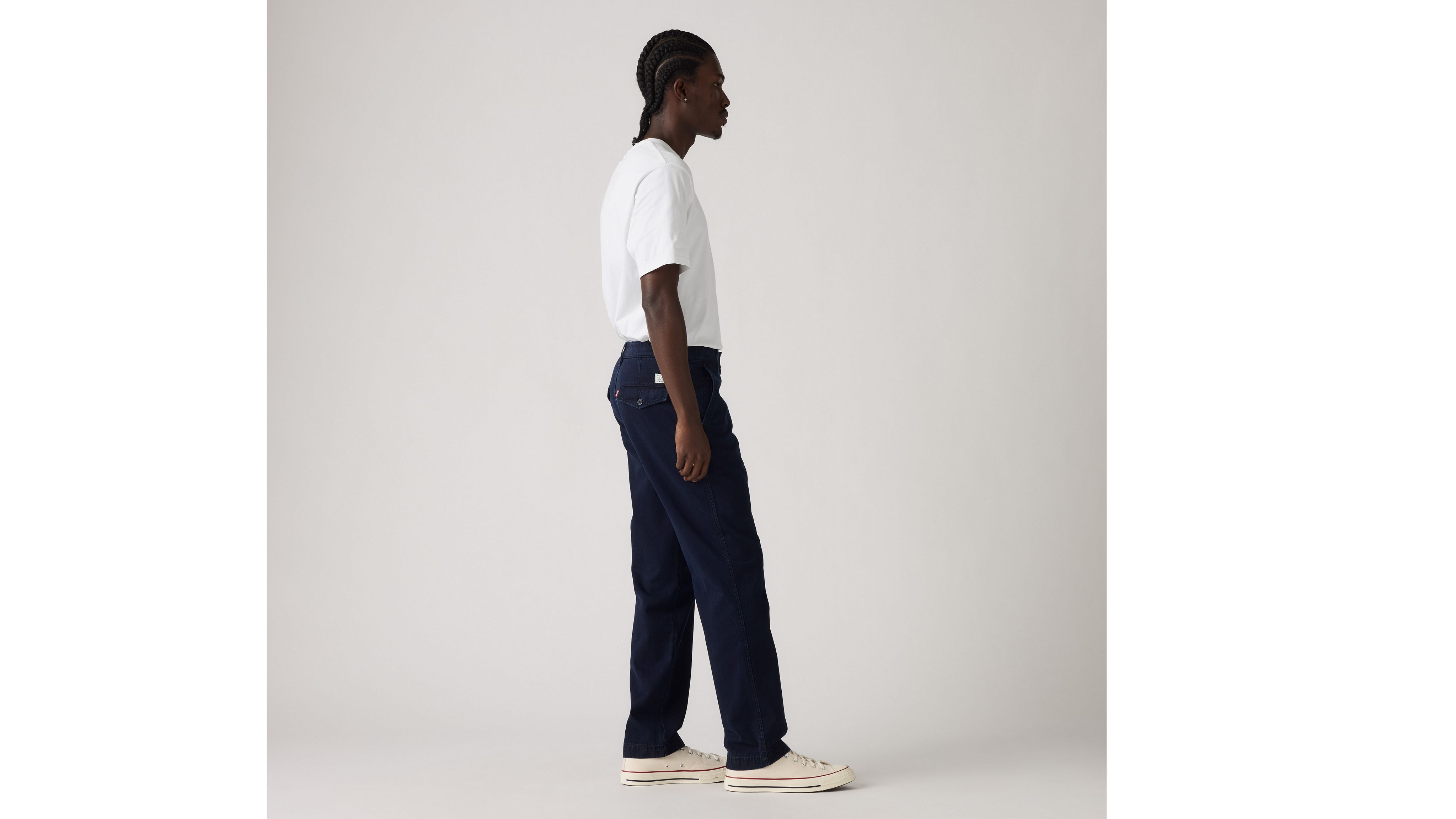 Мужские брюки Xx Chino Authentic свободного кроя Levi's, That's Deep - Dark Wash — фото 4