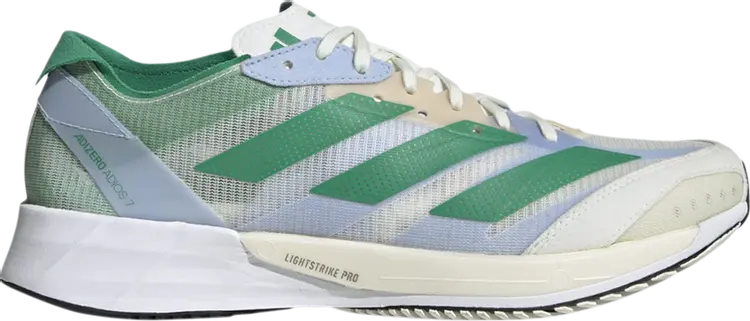 

Кроссовки Wmns Adizero Adios 7 'White Tint Court Green', белый