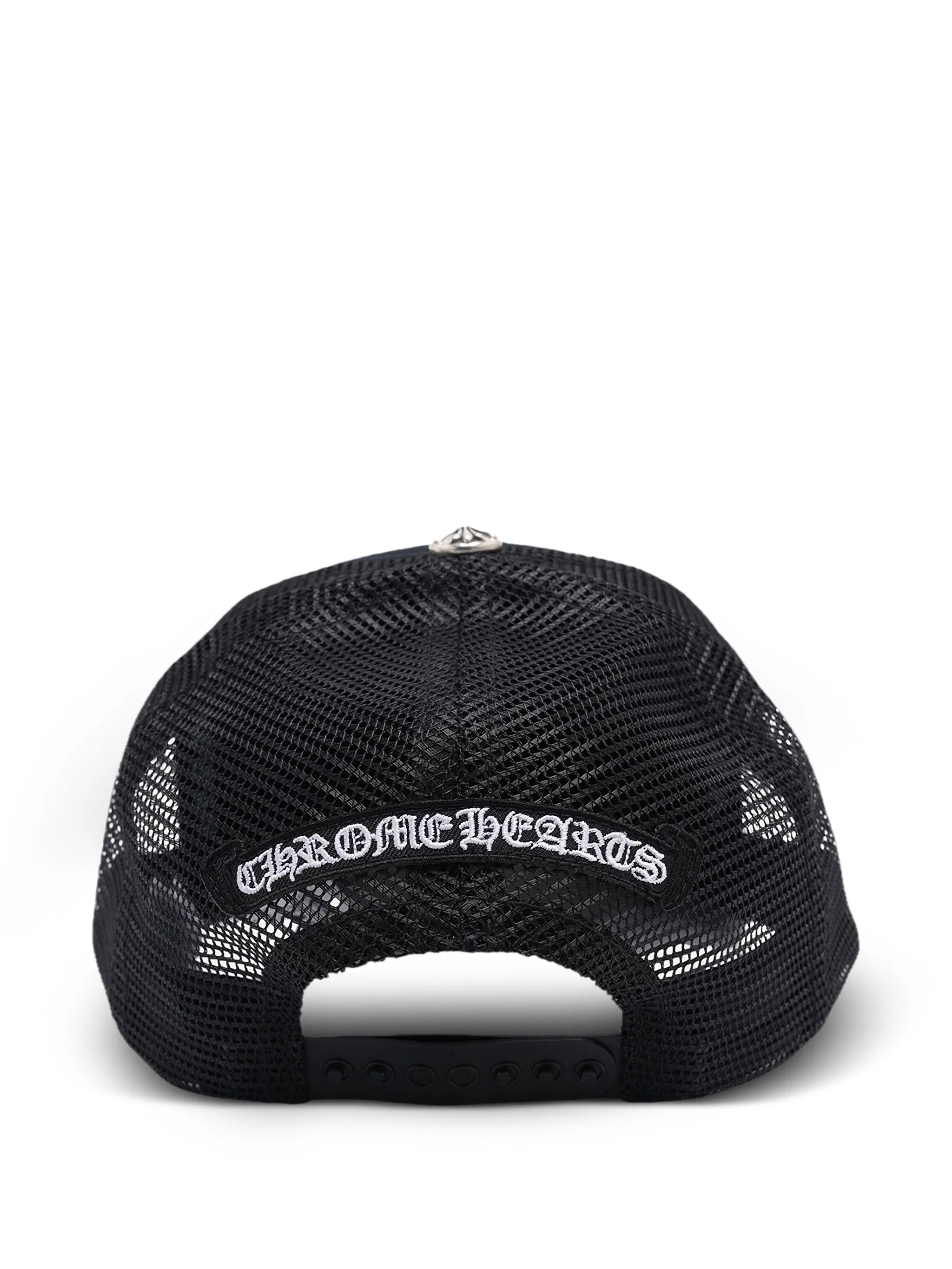 Бейсболка с нашивкой Chrome Hearts, черный — фото 2