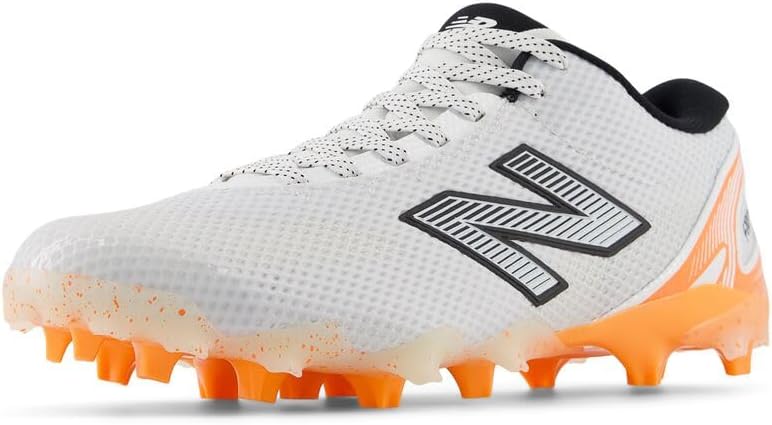 

Кроссовки для лакросса New Balance Freezelx V5 Low для мужчин, White/Hot Mango/Black