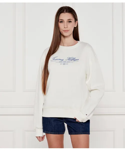 

Толстовка Regular fit Tommy Hilfiger, белый