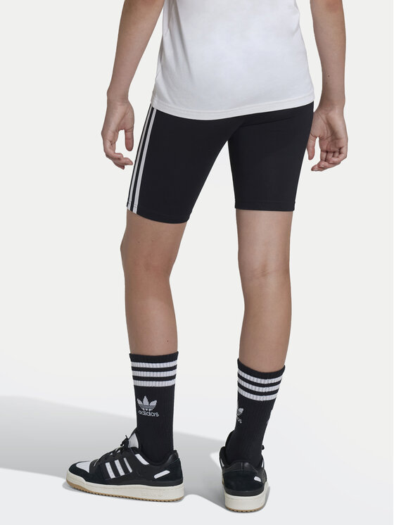 Спортивные шорты slim fit adicolor IY7483 Adidas, черный — фото 2