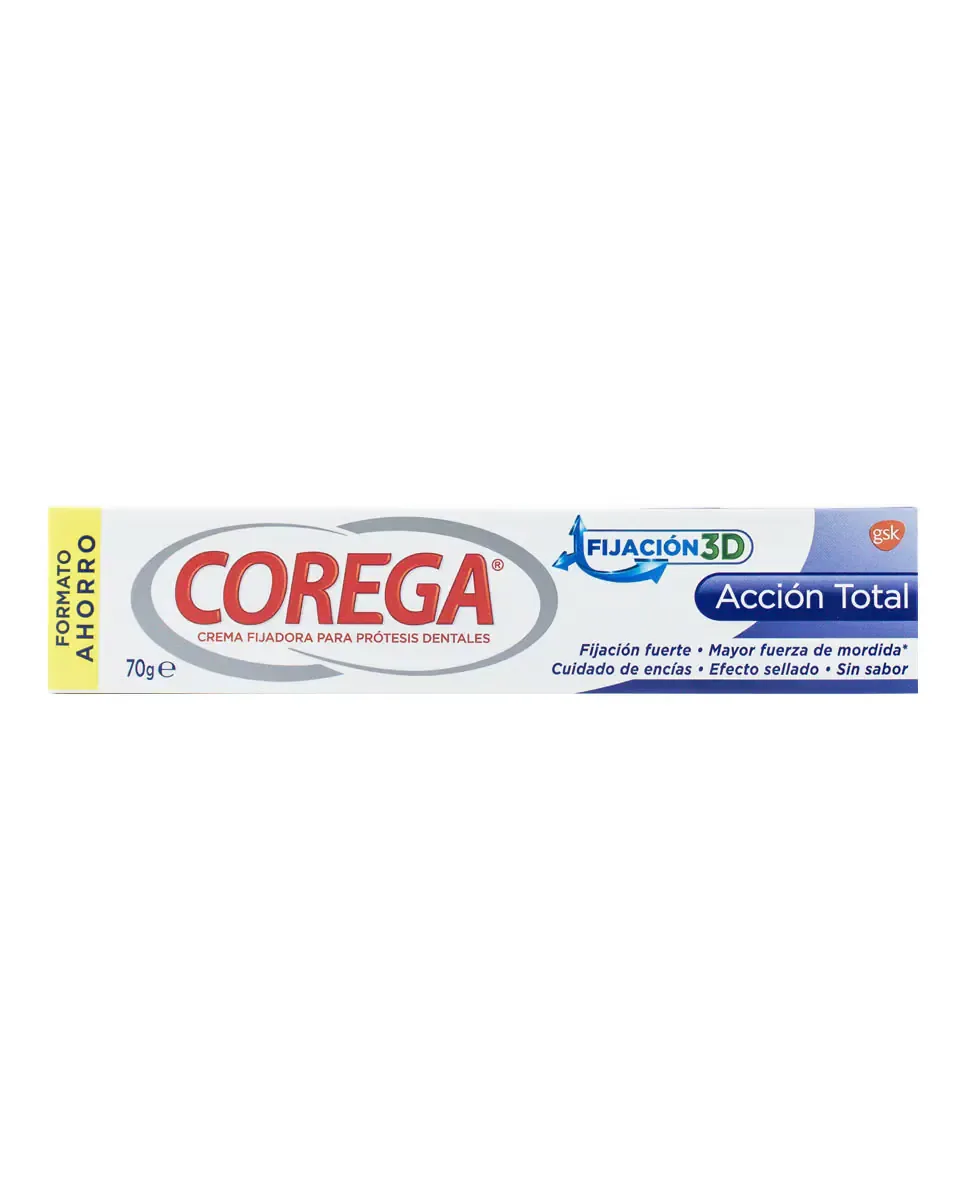 Крем для фиксации зубных протезов Полное действие 70 г Corega — фото 2