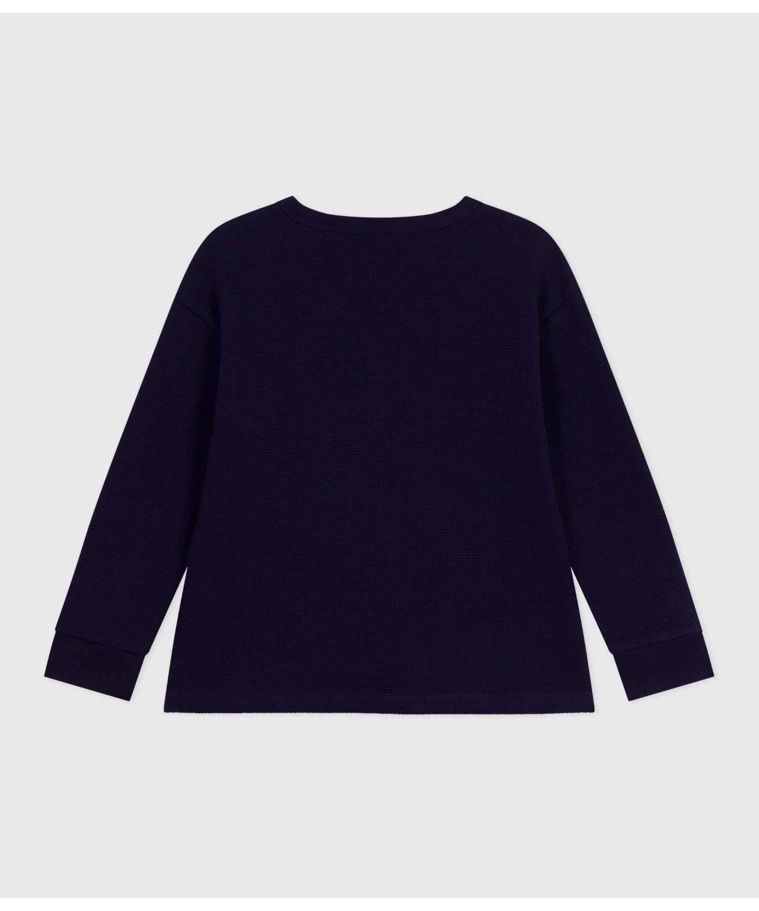 Футболка с длинными рукавами PETIT BATEAU, Blue — фото 2