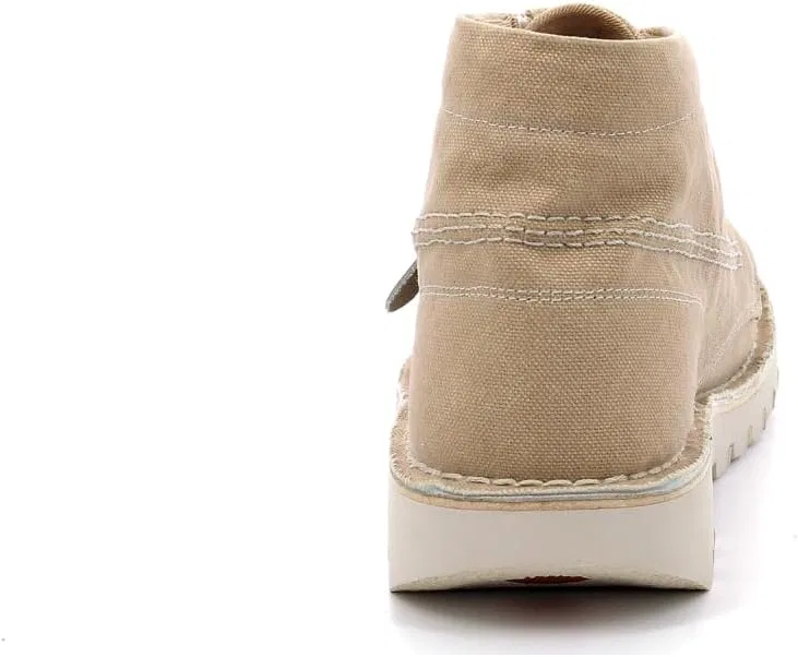 Ботинки Kickers Herren Kick Hi Mode-Stiefel, Light Beige — фото 3