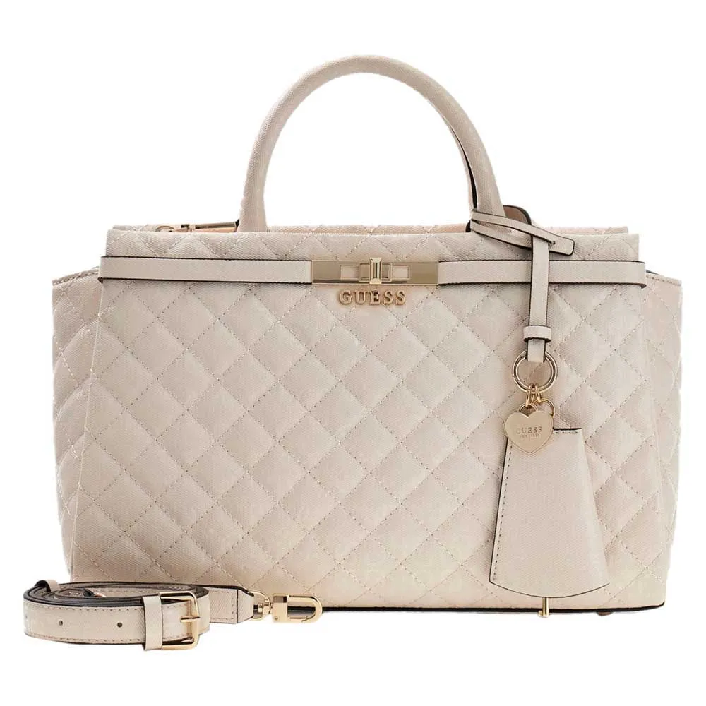 

Сумка Guess Idra Girlfriend Satchel, бежевый