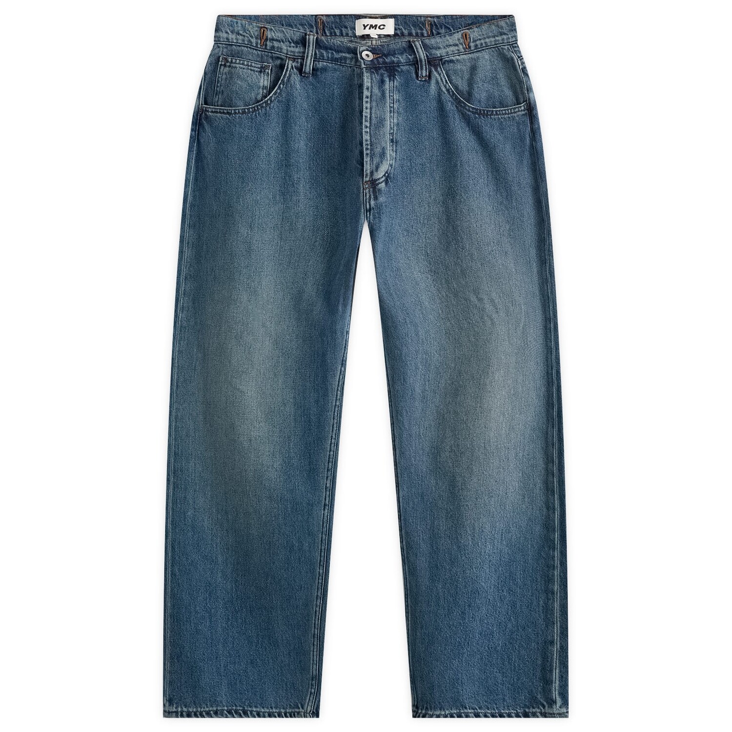

Брюки Ymc Bez Jeans, цвет Washed Indigo