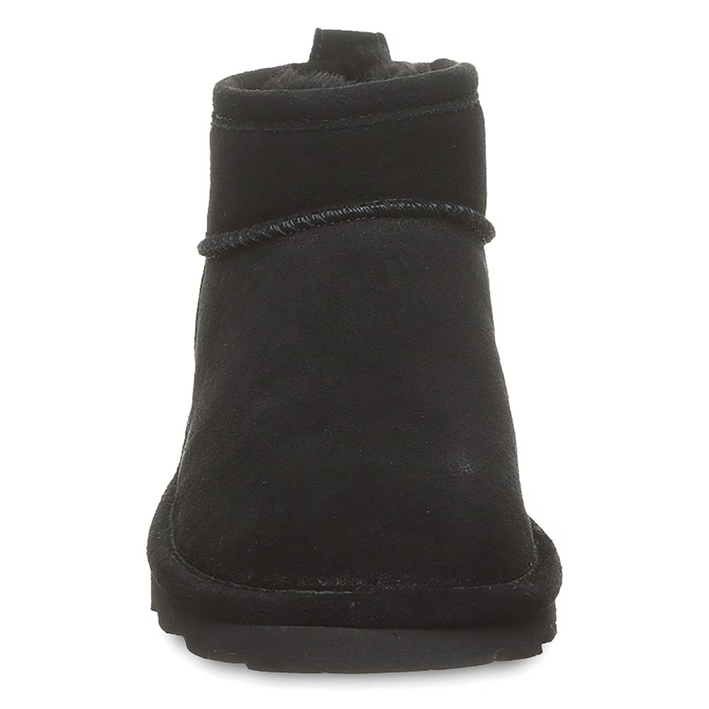 Короткие широкие водонепроницаемые зимние ботинки Bearpaw, черный — фото 4