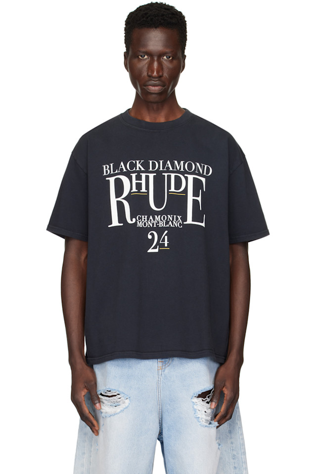 

Футболка Diamond Rhude, черный