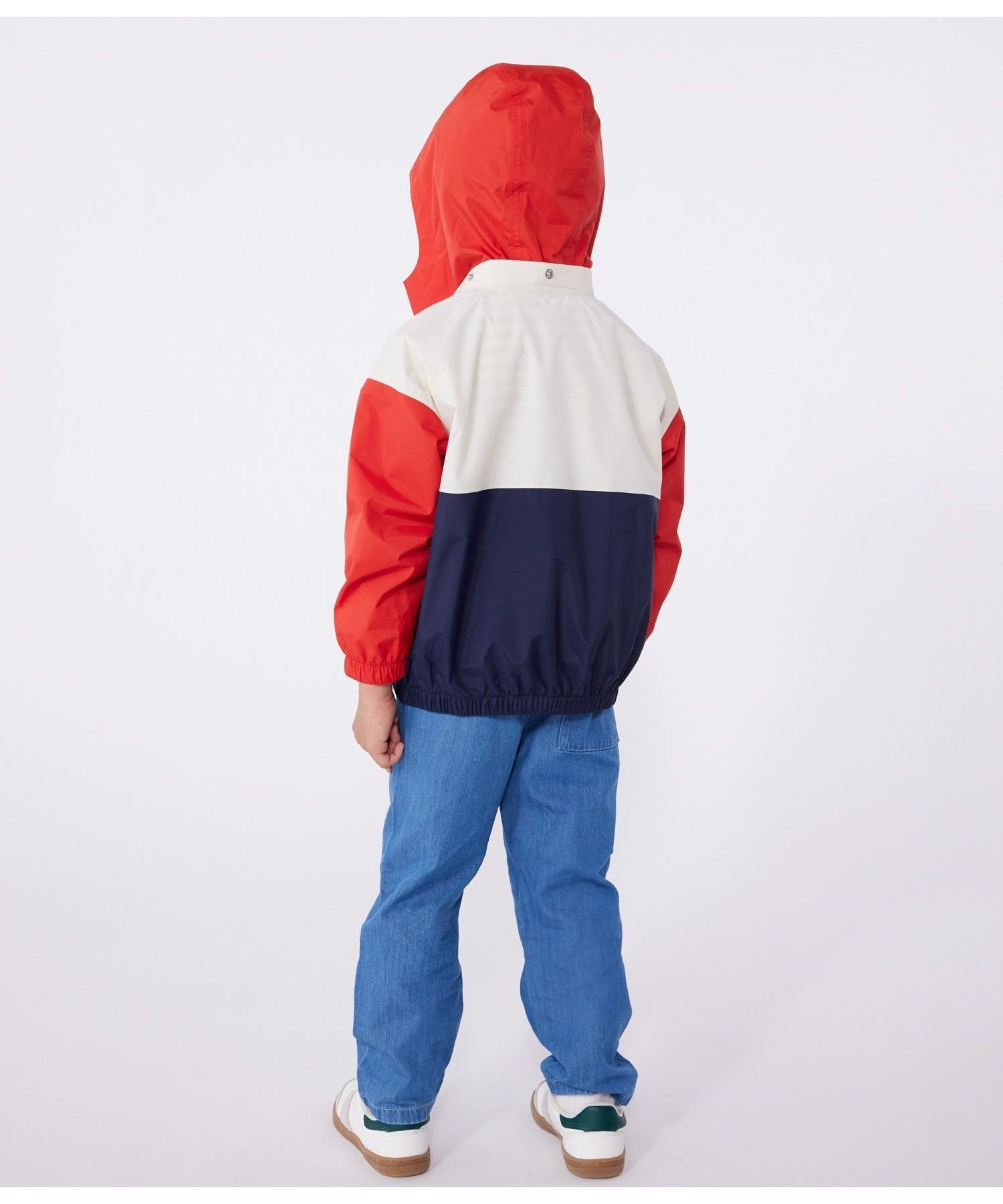 Ветровка PETIT BATEAU, Milky White/Multicolor — фото 2