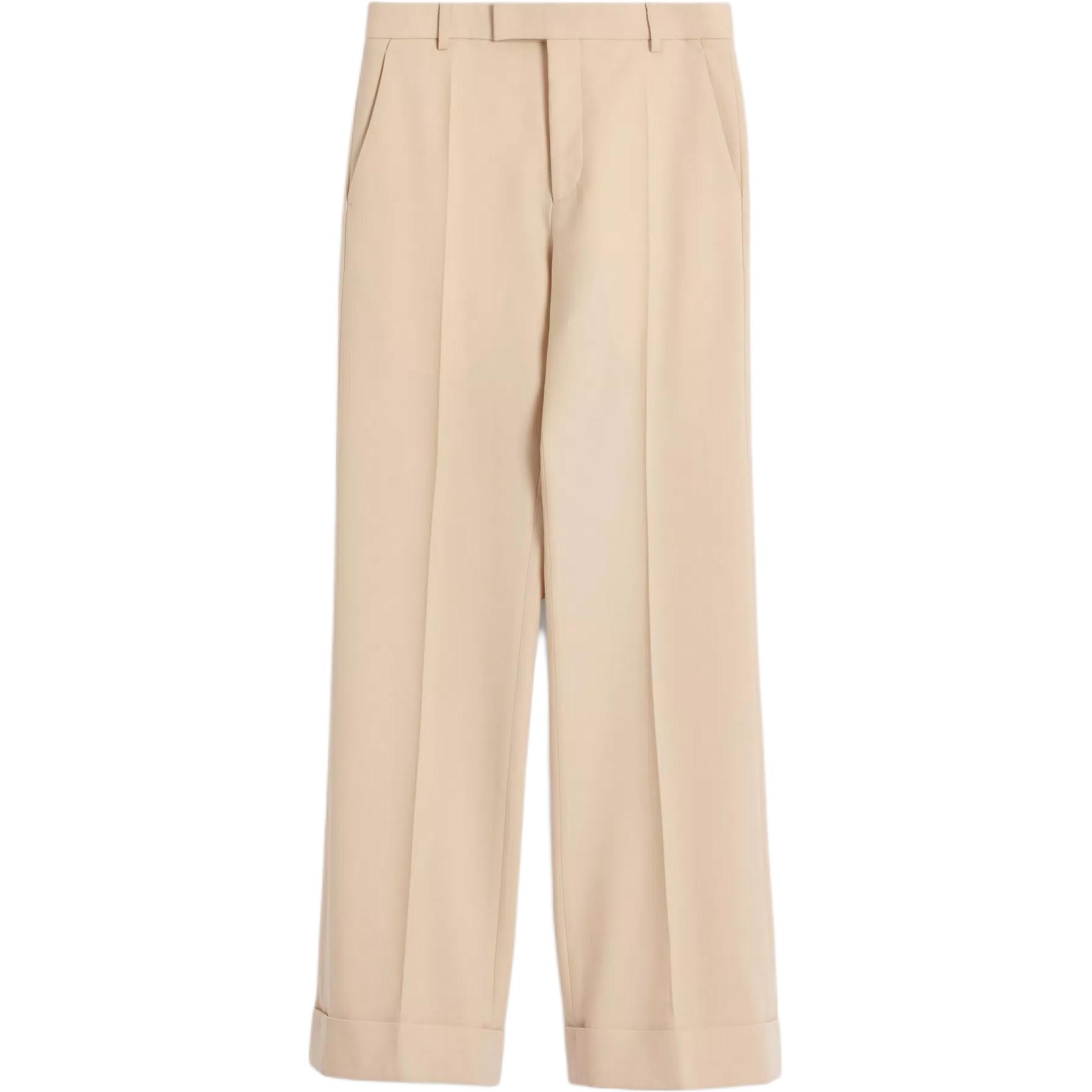 

Брюки Garavani Turn Up с подогнутым низом Valentino, Butter