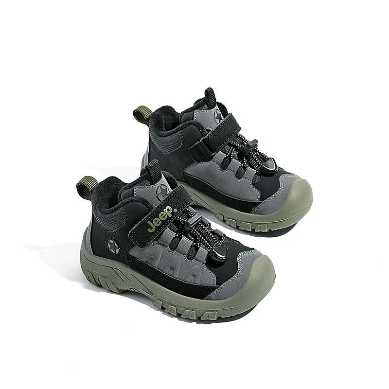 Jeep Кроссовки low top kids lifestyle серо-зеленые — фото 3