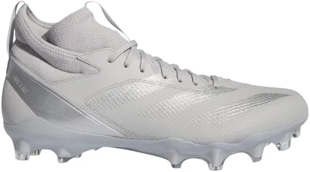 Футбольные бутсы Adidas Adizero Impact для взрослых, унисекс, серый/металлик