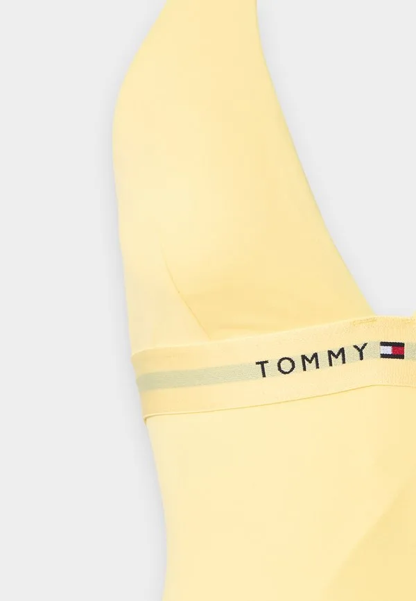 Купальник с оригинальным логотипом и завязками на шее Tommy Hilfiger, Citronella — фото 3