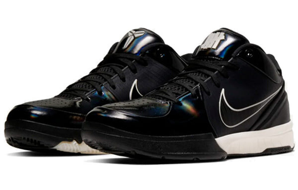 Кроссовки x undefeated kobe 4 protro Nike, черный — фото 3