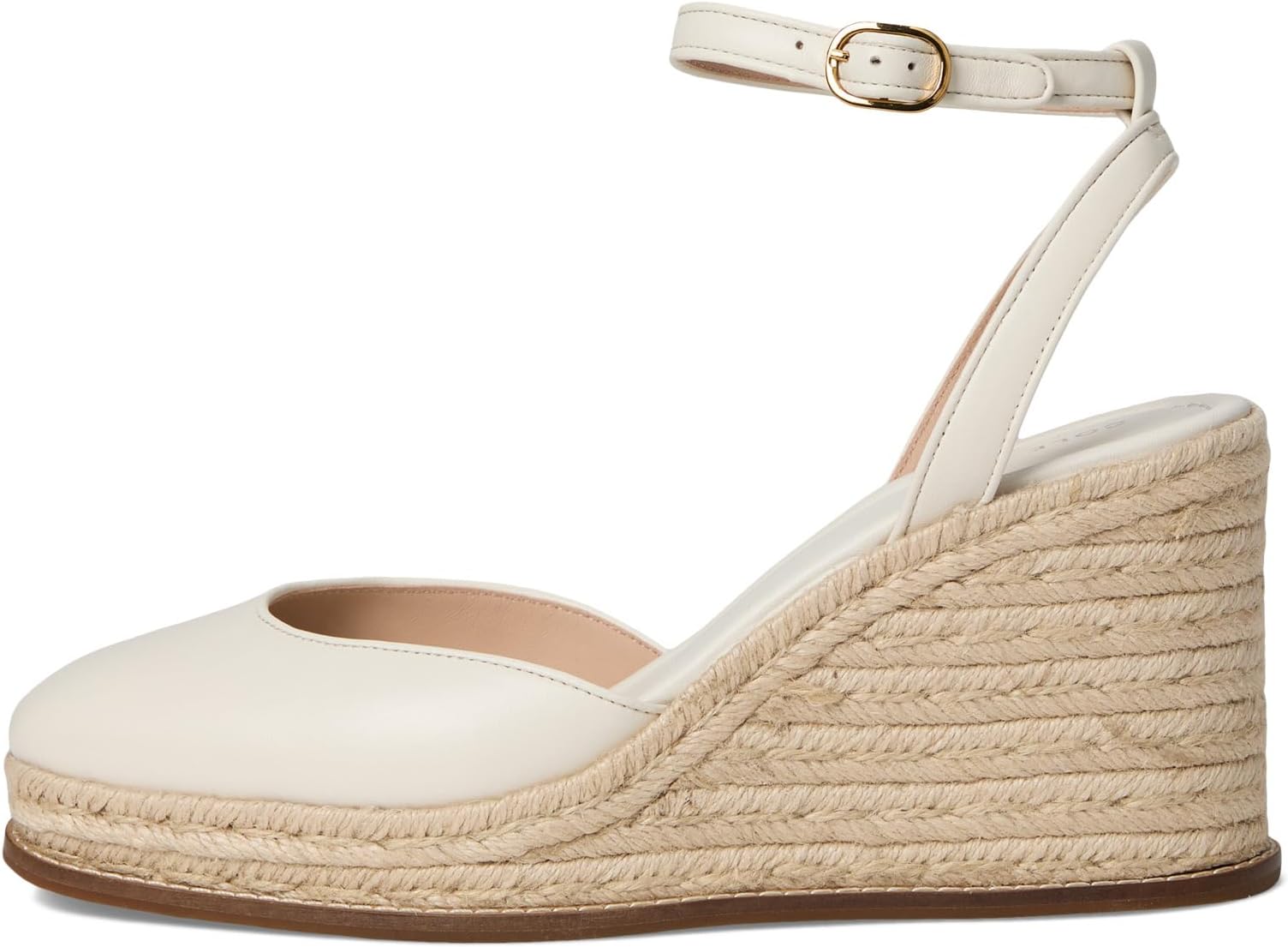 Сандалии Cole Haan Cloudfeel Kyra Espadrille Wedges, цвет Ivory Leather — фото 4