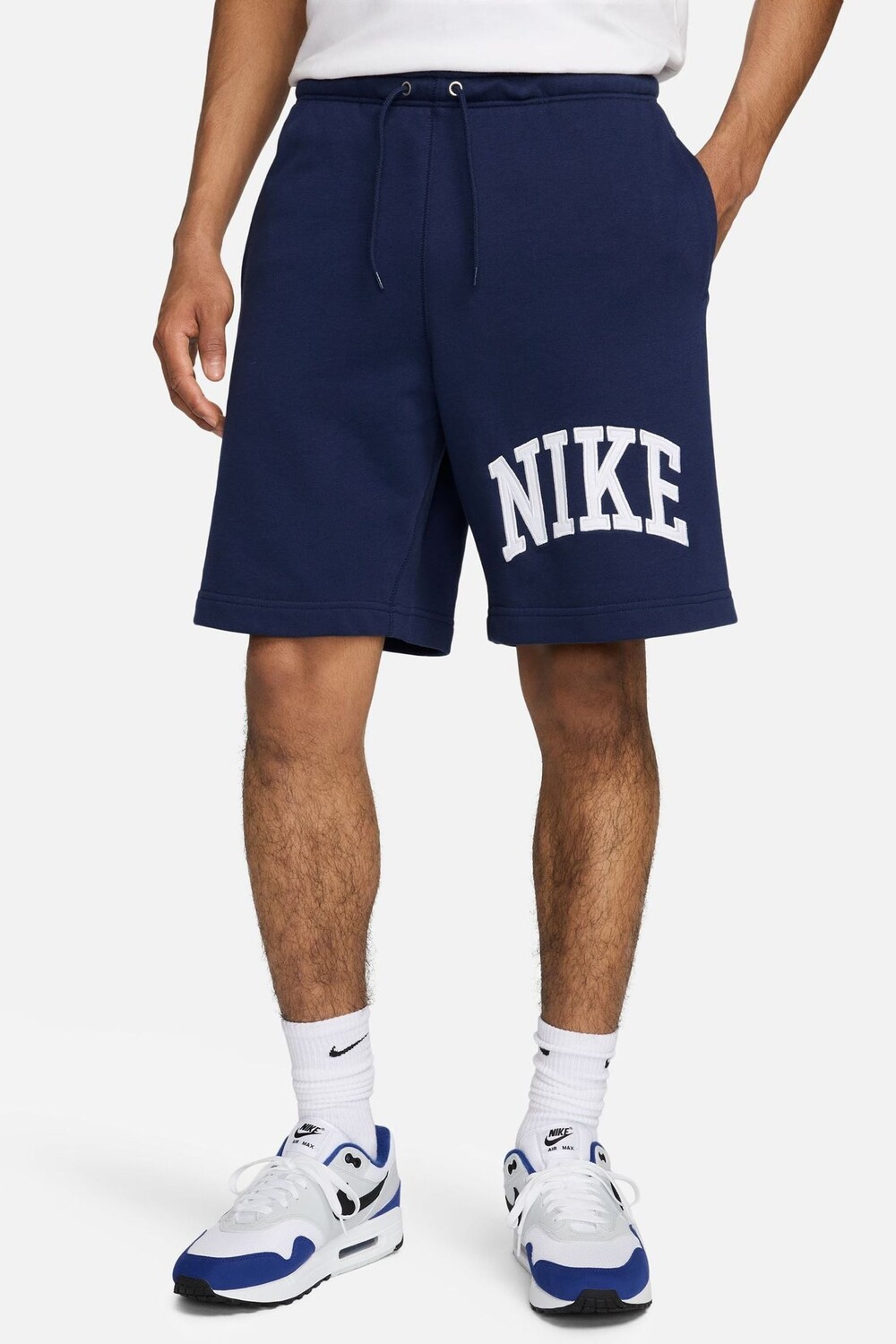 

Махровые трикотажные шорты клуба Nike, синий