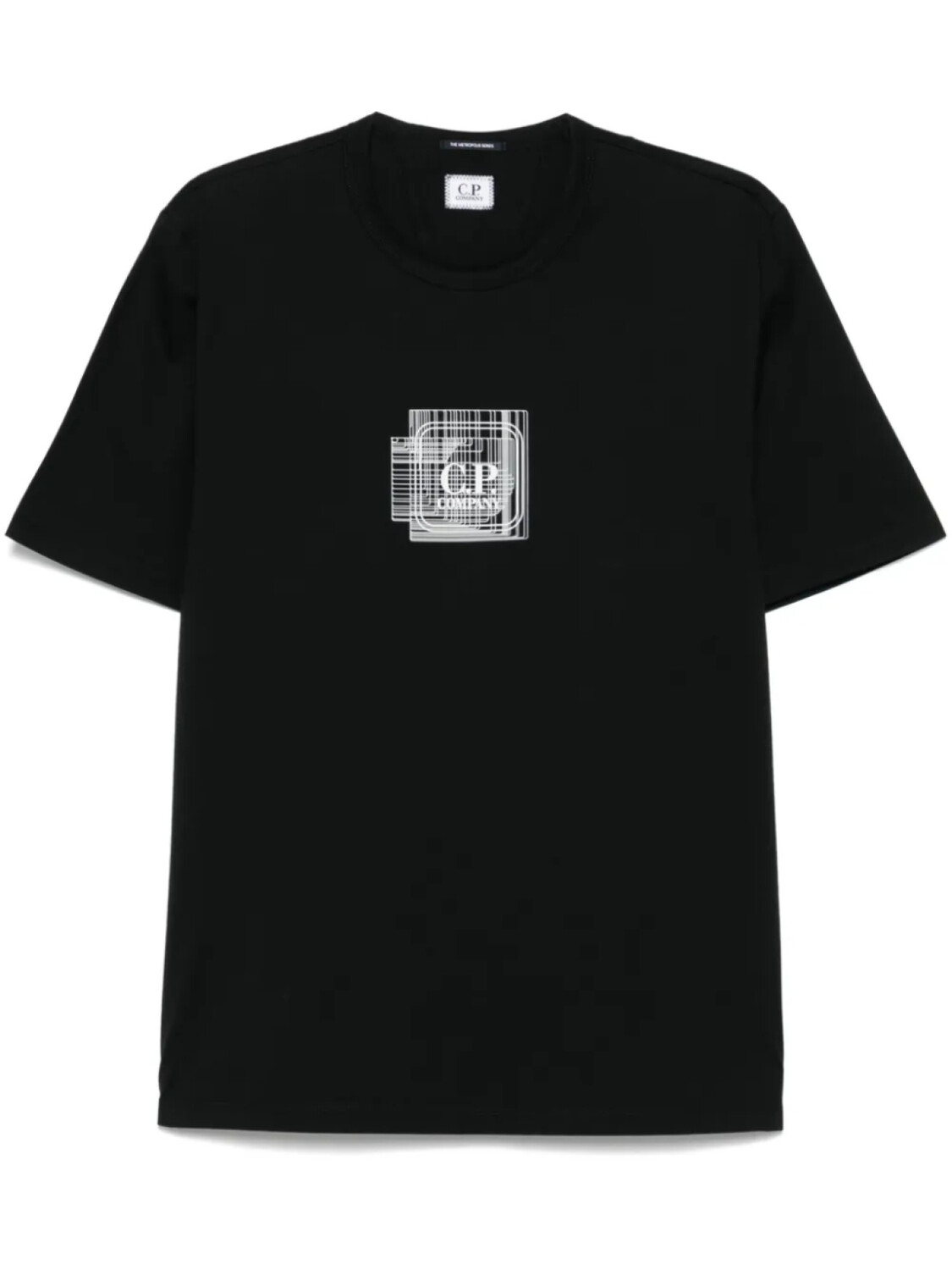 

Футболка из мерсеризованного джерси CP Company C.P. Company, черный