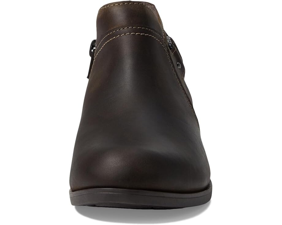 Ботинки женские Clarks Charlten Grace на каблуке, темно-коричневый — фото 2