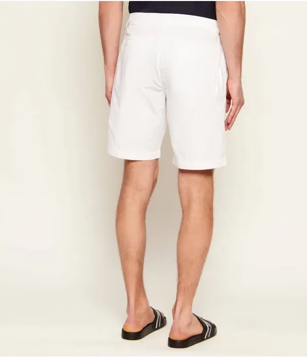 Шорты regular fit Emporio Armani, белый — фото 4