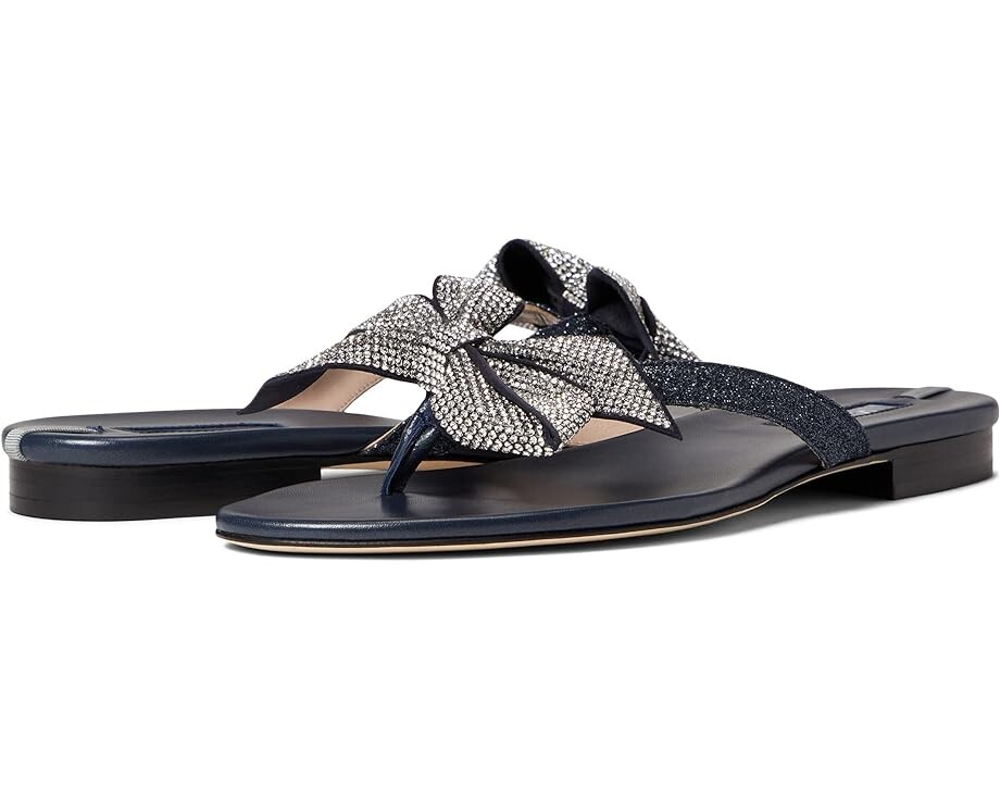 

Сандалии SJP by Sarah Jessica Parker Paley Slide, цвет Navy Glitter
