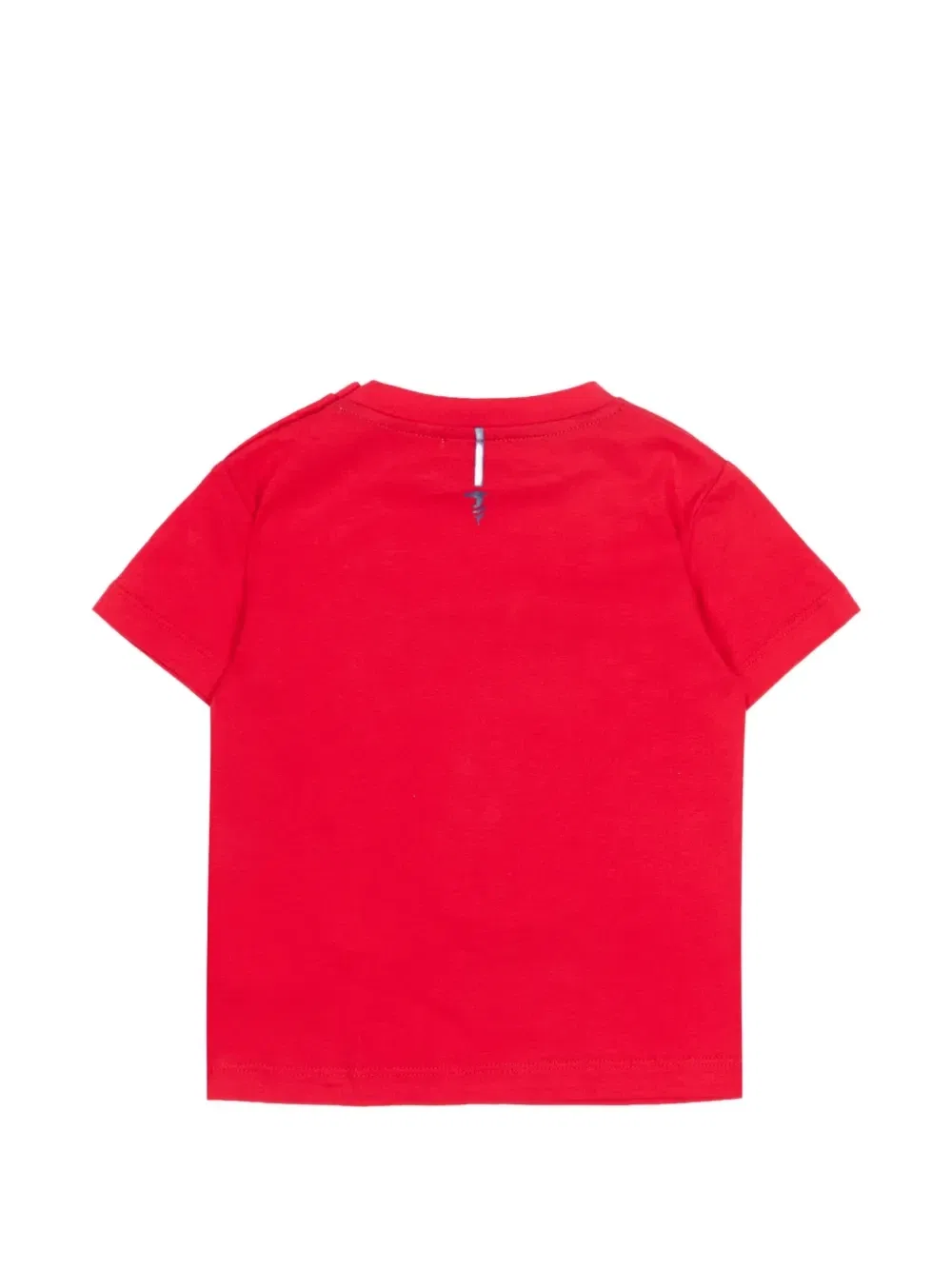 Футболка с короткими рукавами и логотипом Trussardi Junior, красный — фото 2