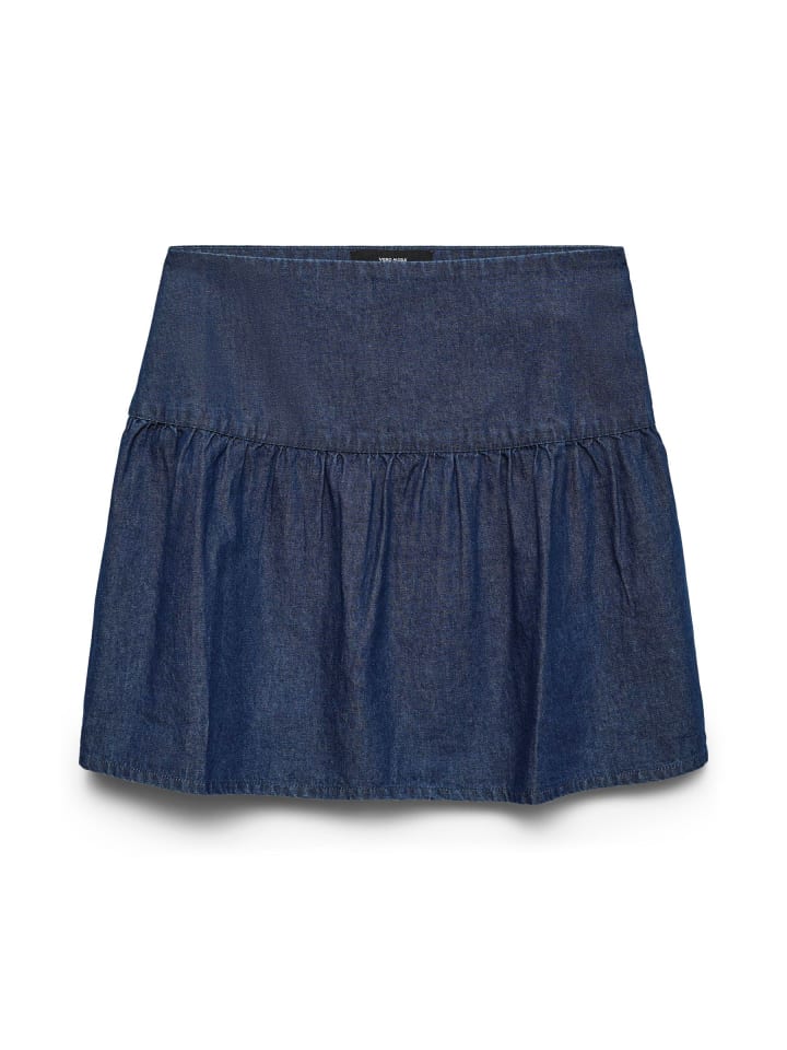 

Юбка до колена Vero Moda, Средне-синий деним