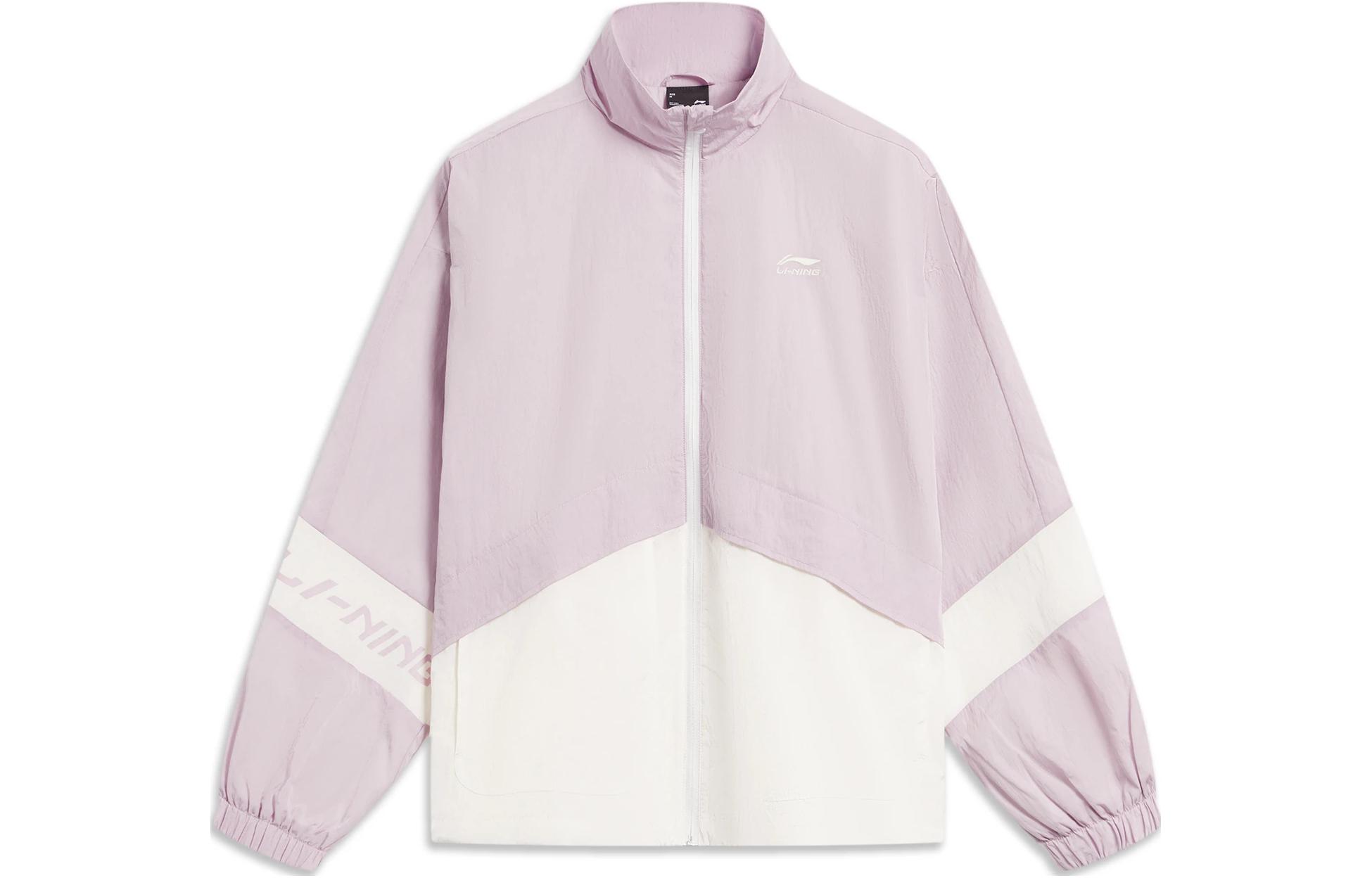 

Куртка спортивная модная LiNing Women's Silk Purple/Ivory, Фиолетовый, Куртка спортивная модная LiNing Women's Silk Purple/Ivory
