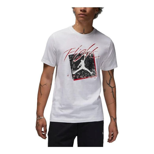 

Футболка Air Jordan Graphic T-Shirt 'White', белый