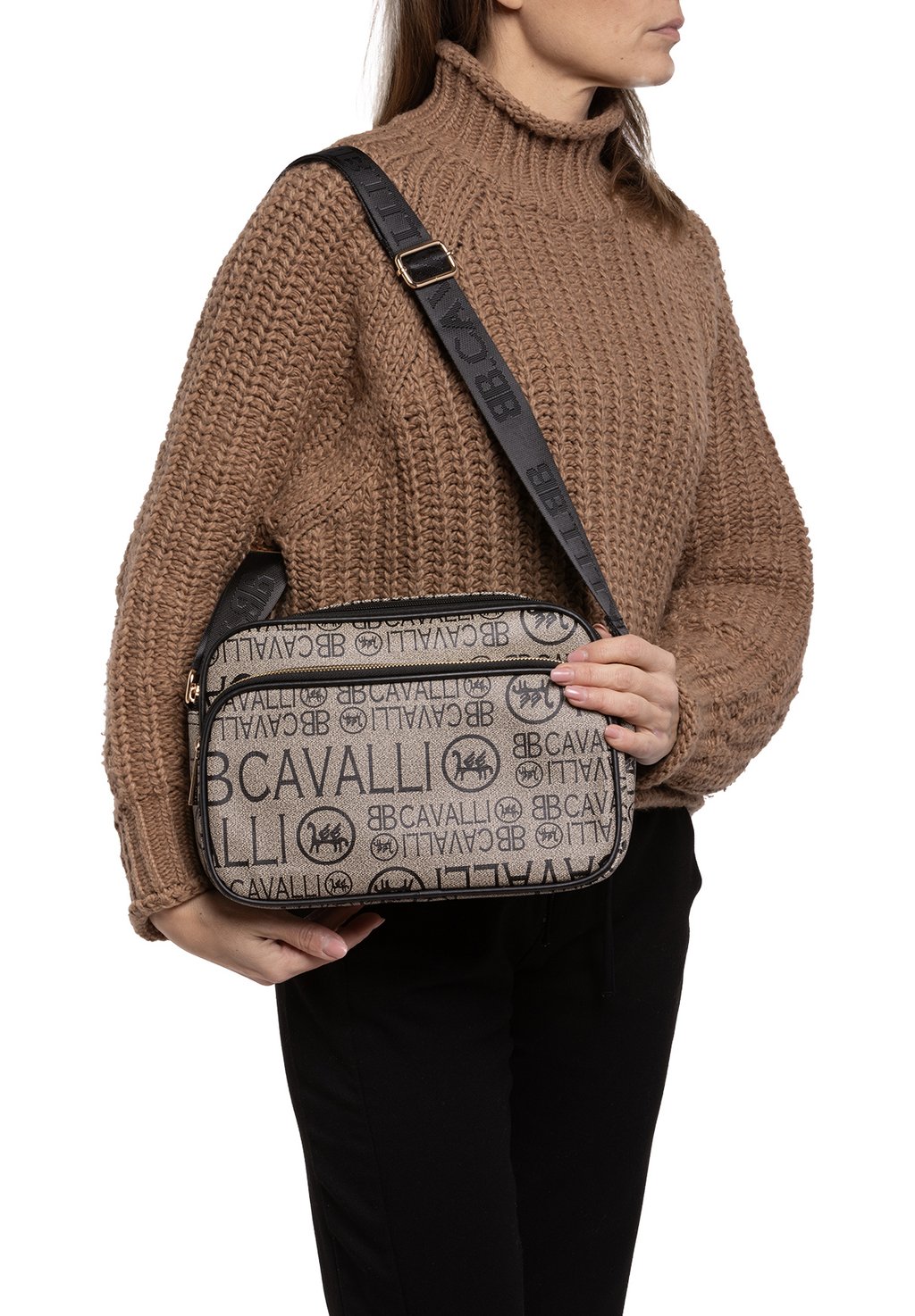 

Сумка через плечо B.Cavalli, черный