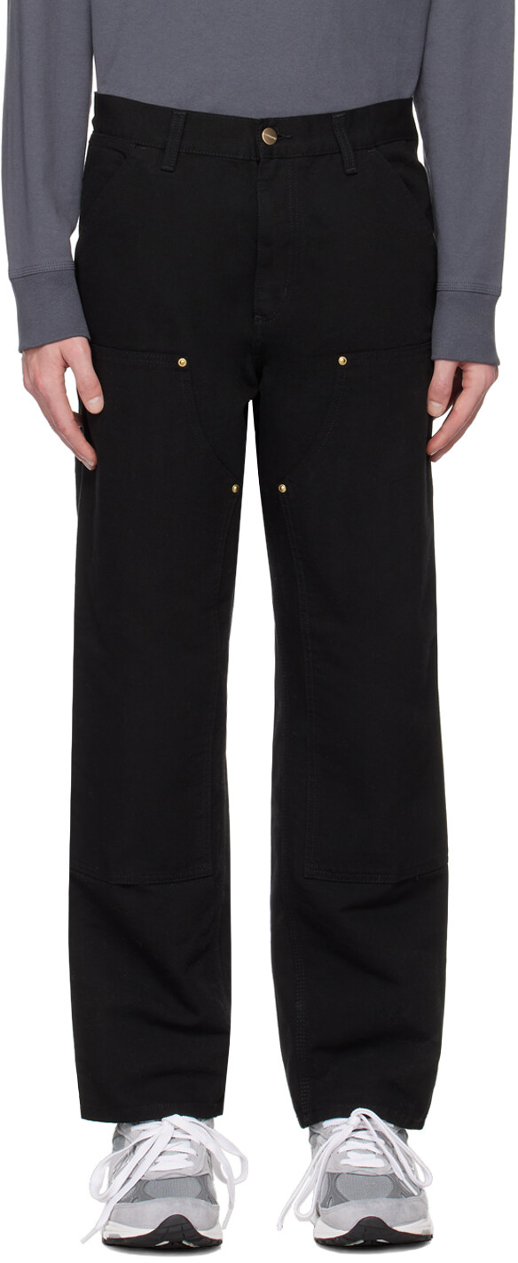 

Черные брюки с двойным коленом Carhartt Work In Progress, цвет Black