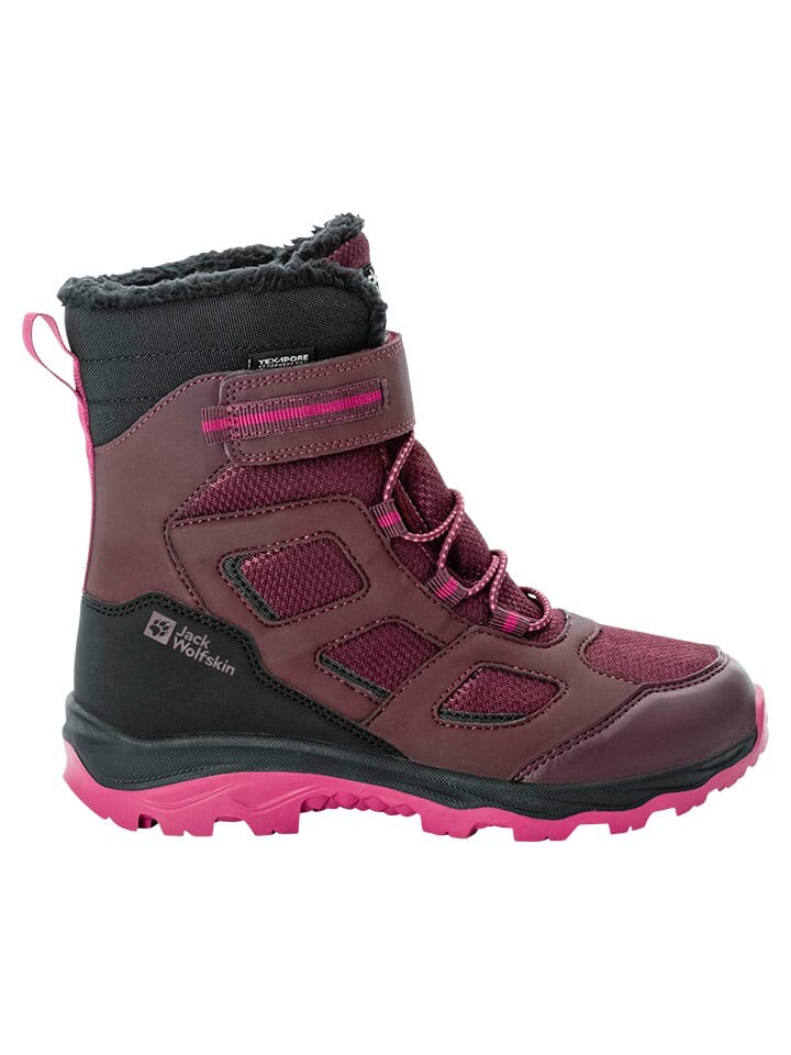 

Сапоги Jack Wolfskin Winterstiefel Vojo WT Texapore, цвет Pink/Bordeaux