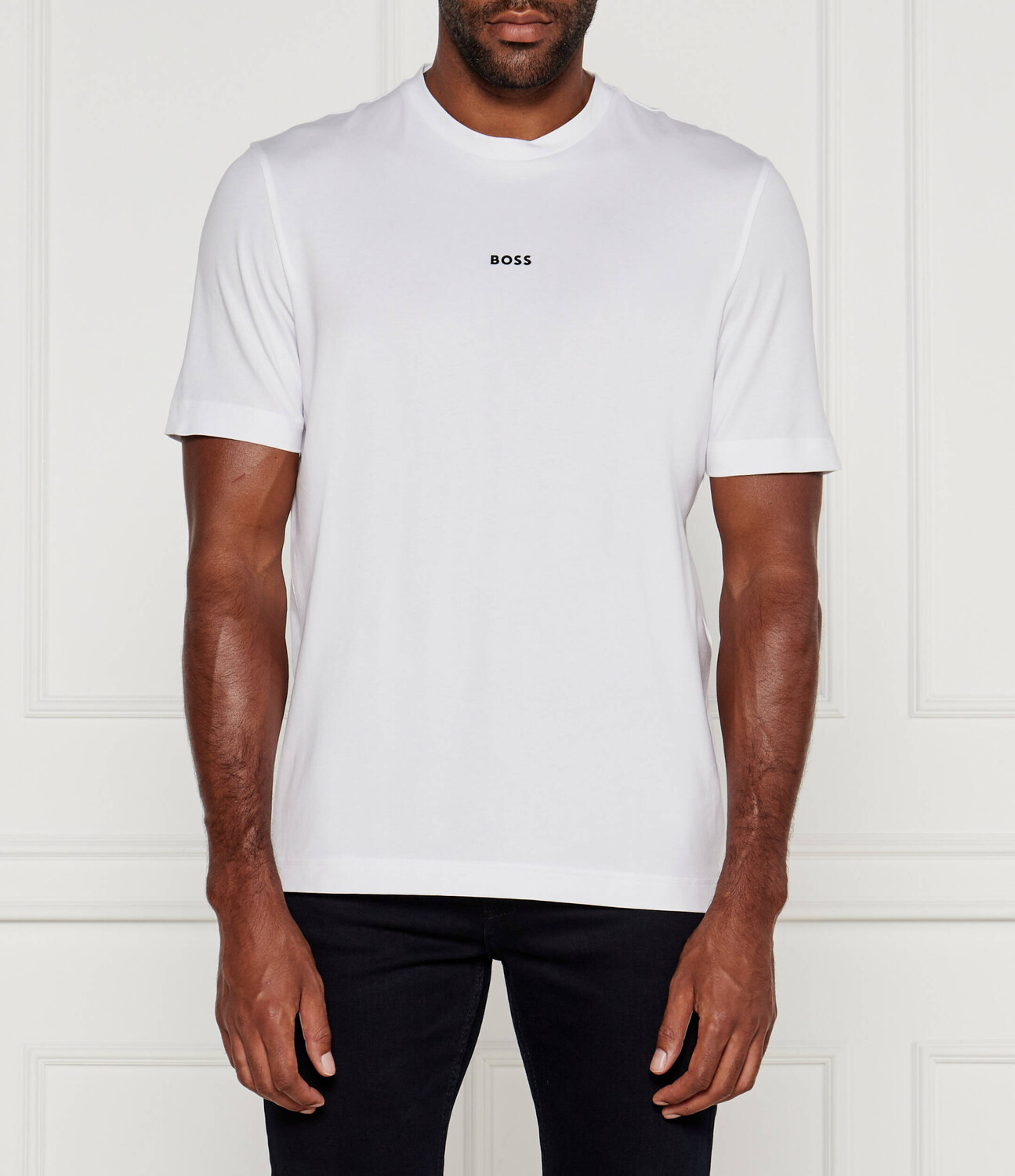 

Футболка BOSS ORANGE tchup relaxed fit, белый