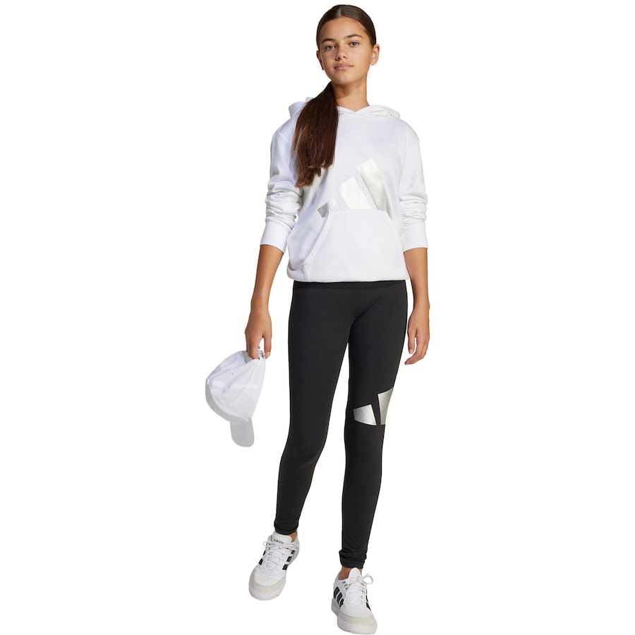 Спортивная толстовка ADIDAS SPORTSWEAR, белый — фото 4