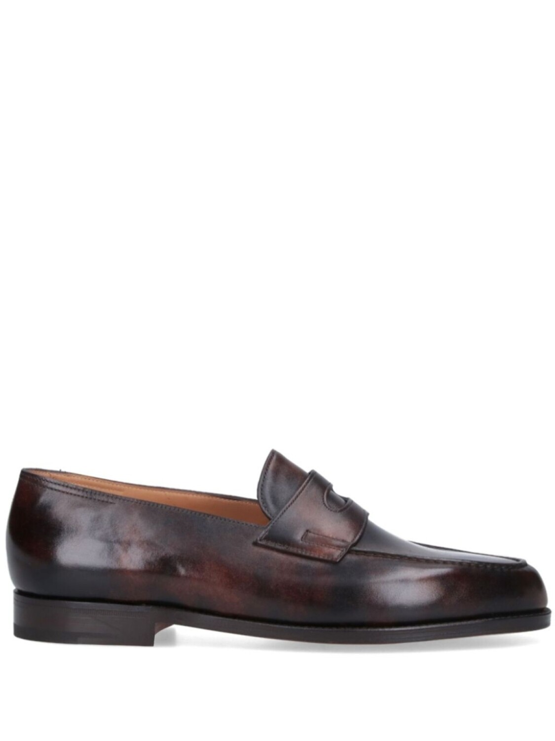 

Кожаные мокасины Lopez John Lobb, коричневый