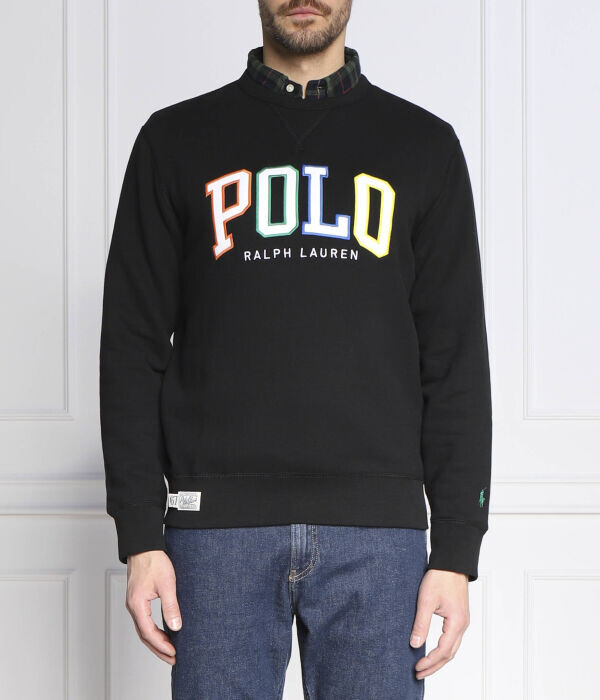 

Свитшот мужской Polo Ralph Lauren с логотипом бренда, черный