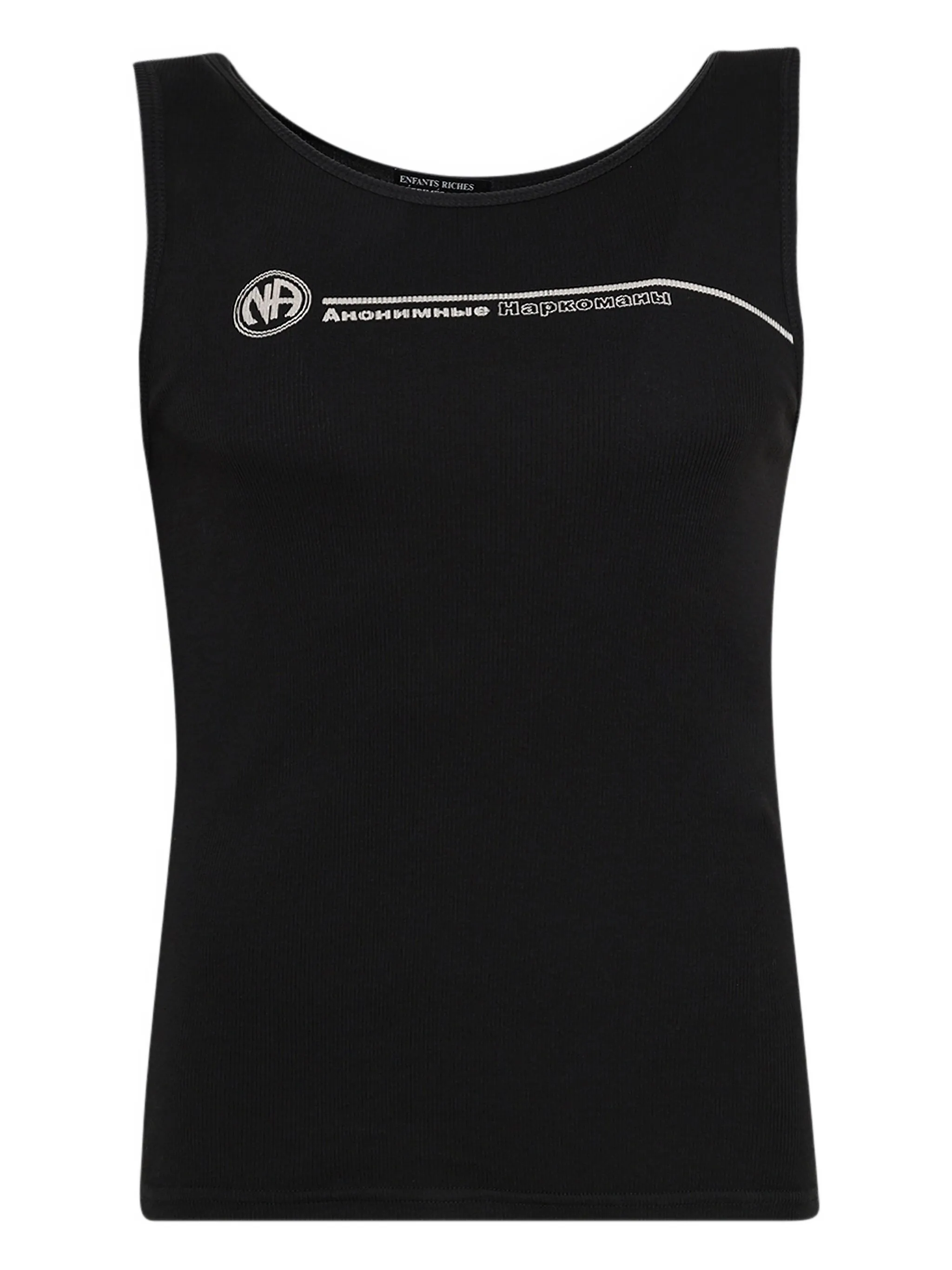 

Топ Russian Na с графичным принтом Enfants Riches Déprimés, черный