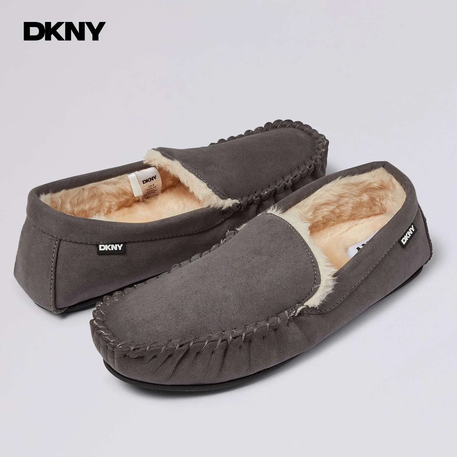 Мужские мокасины DKNY Electra, Gray — фото 3