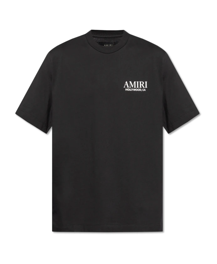 

Футболка с принтом Amiri, черный