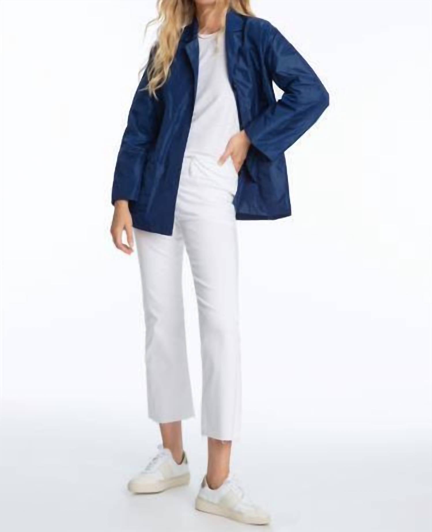 

Куртка из тафты с пуговицами спереди в сумерках Elliott Lauren, Dusk