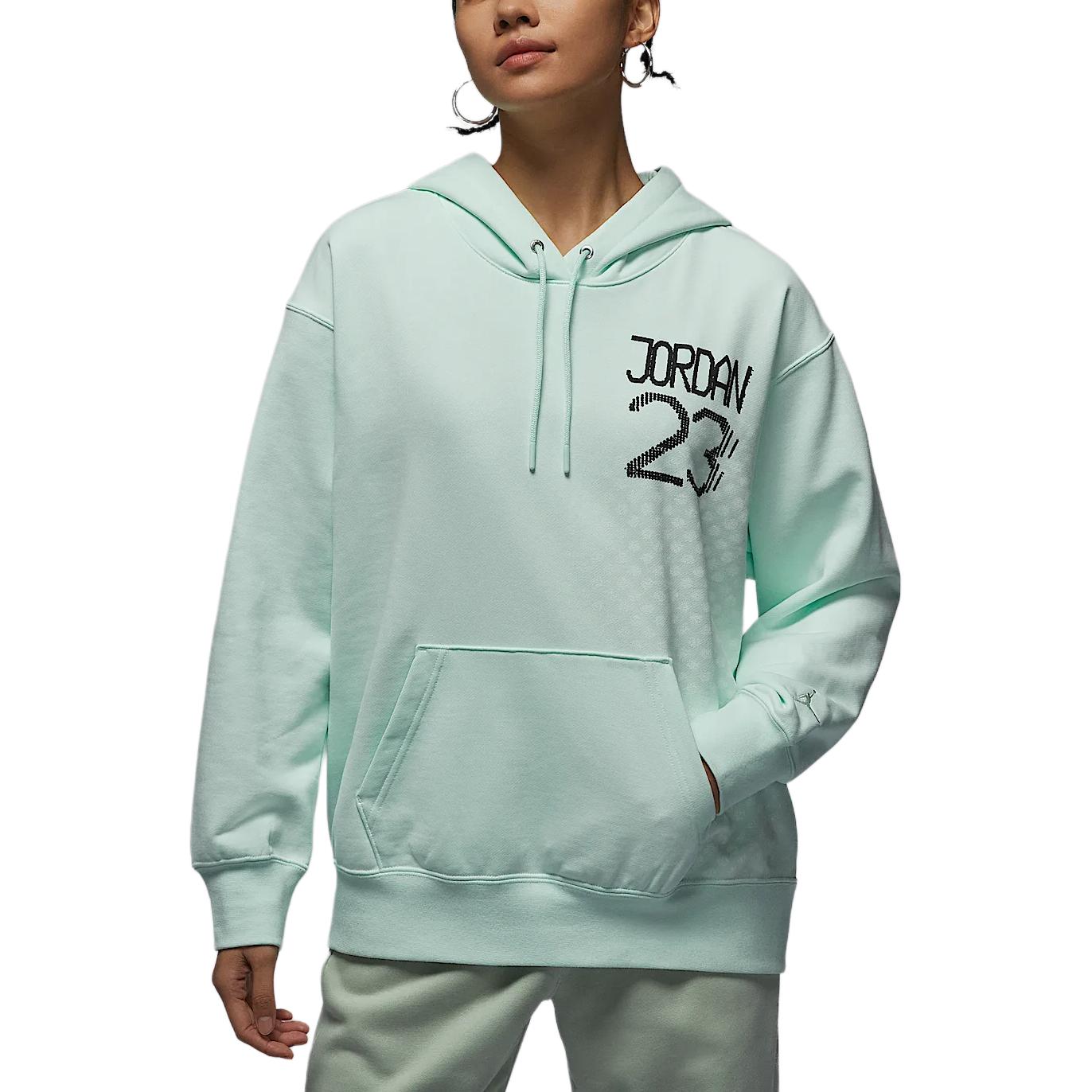 Jordan Толстовка W J Flt Flc женская light blue — фото 3