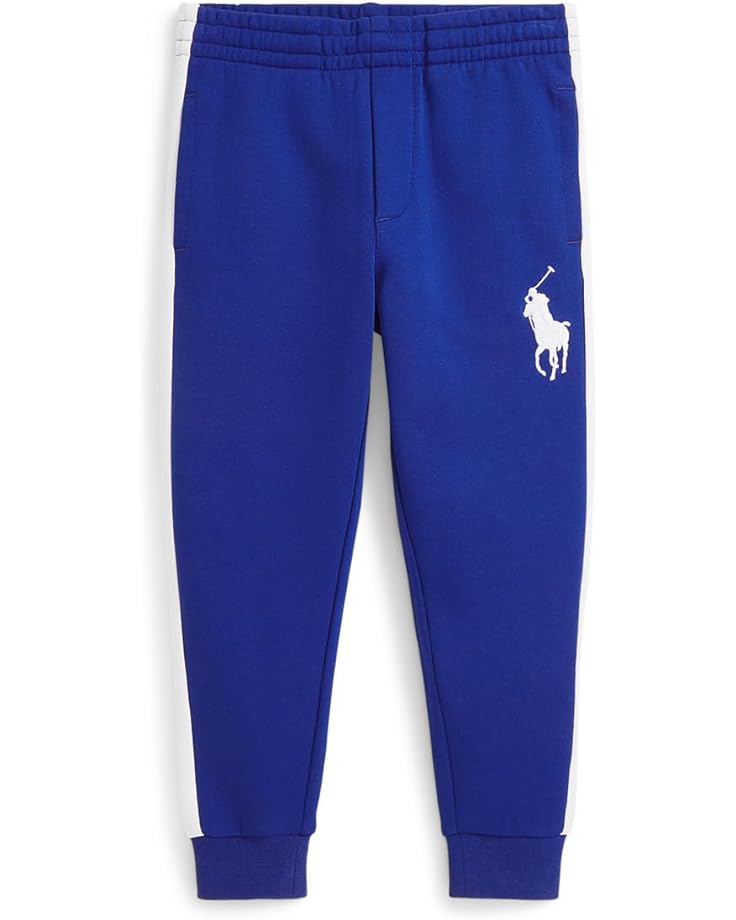 

Брюки Polo Ralph Lauren Kids Striped Double-Knit Jogger Pants, цвет Classic Azure/White