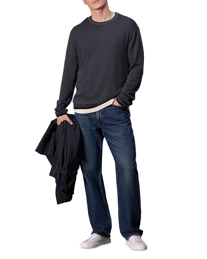 

Свитер Harvey с круглым вырезом rag &bone rag & bone, черный