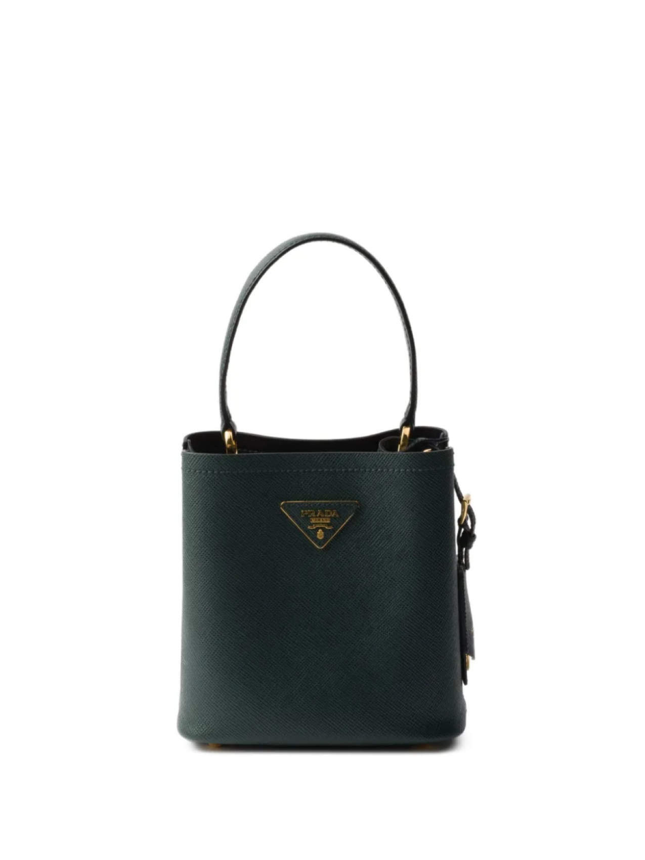 

Мини-сумка-ведро Panier Prada, зеленый