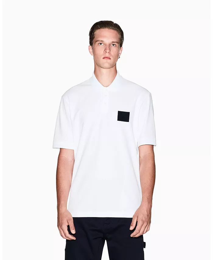 

Мужская поло AX Box из мерсеризованного пике A|X Armani Exchange