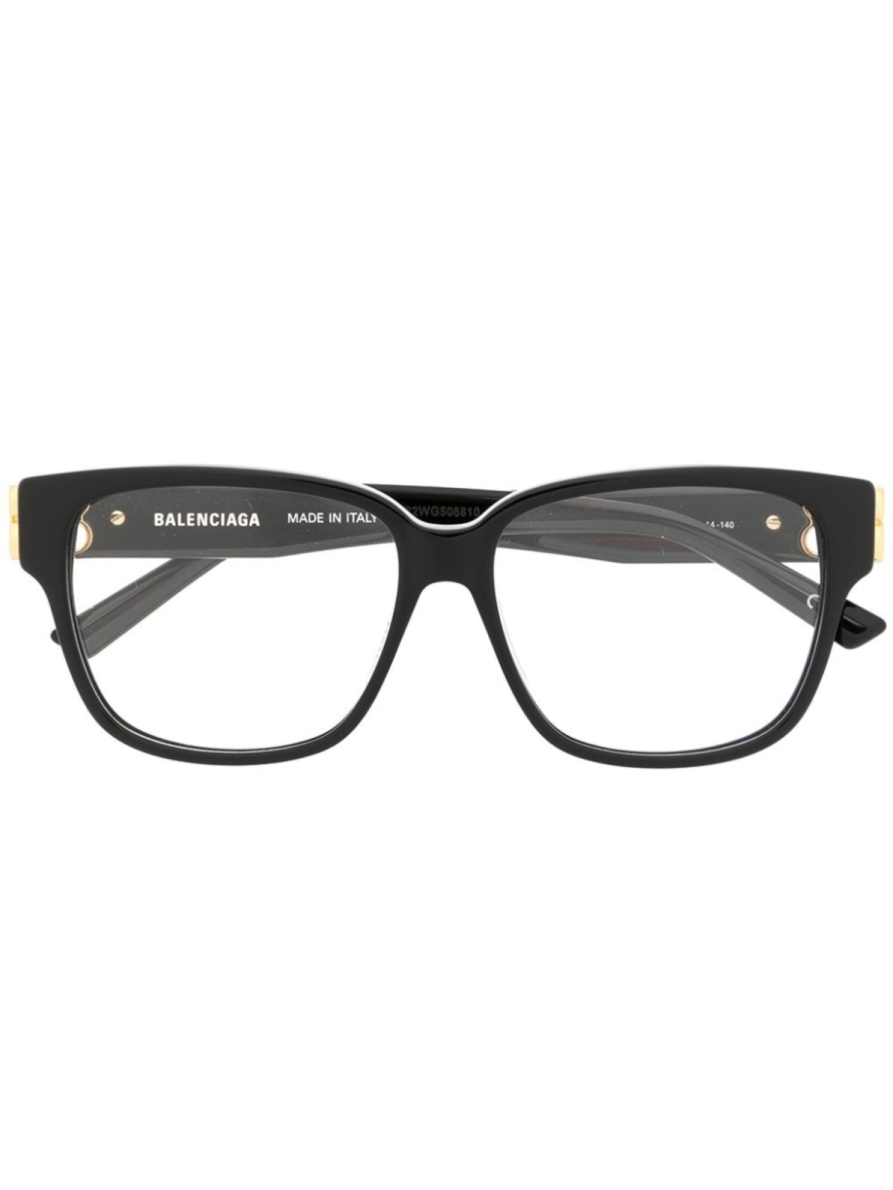 

Balenciaga Eyewear солнцезащитные очки в квадратной оправе с логотипом BB, черный