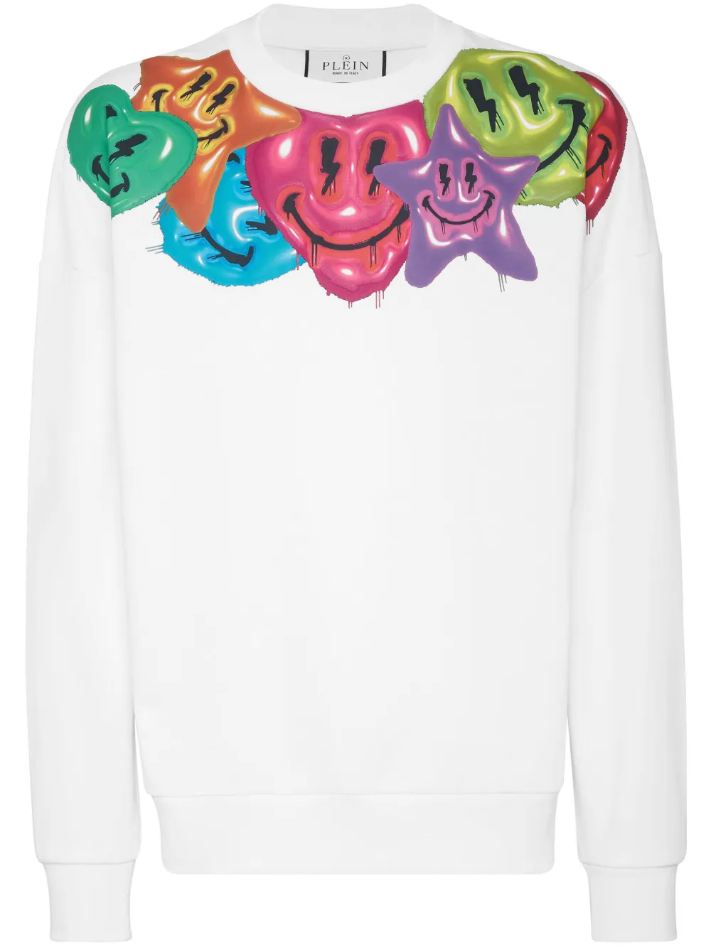 

Толстовка Smile Philipp Plein, белый