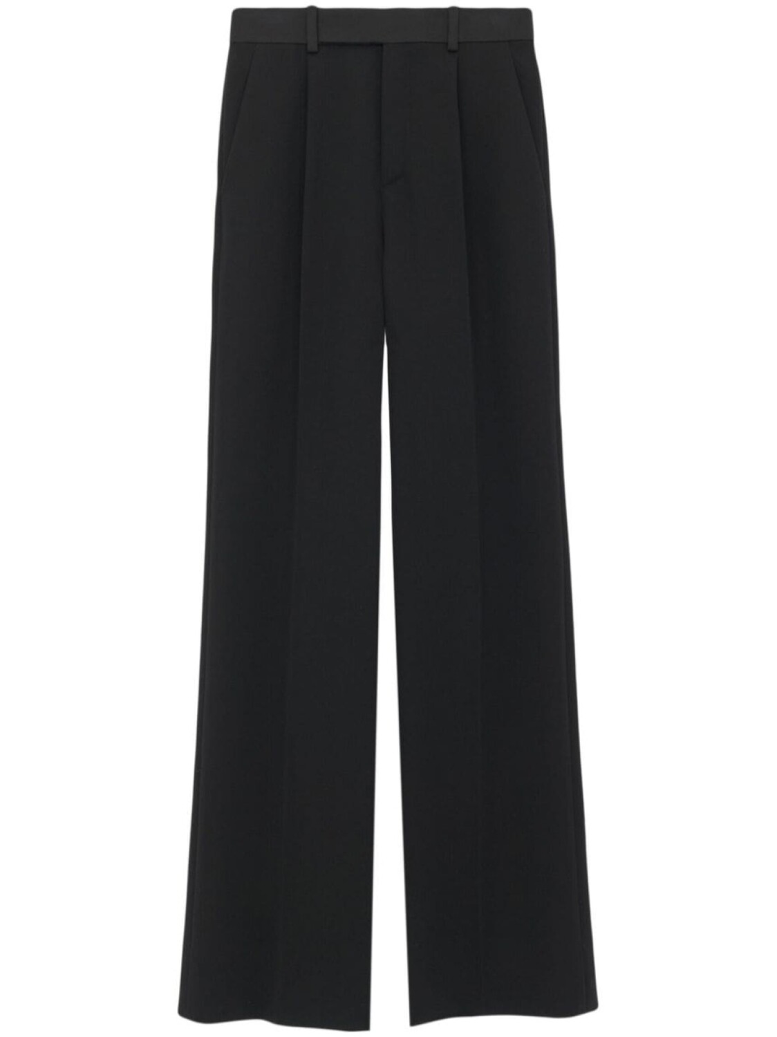 

Saint Laurent широкие брюки, черный