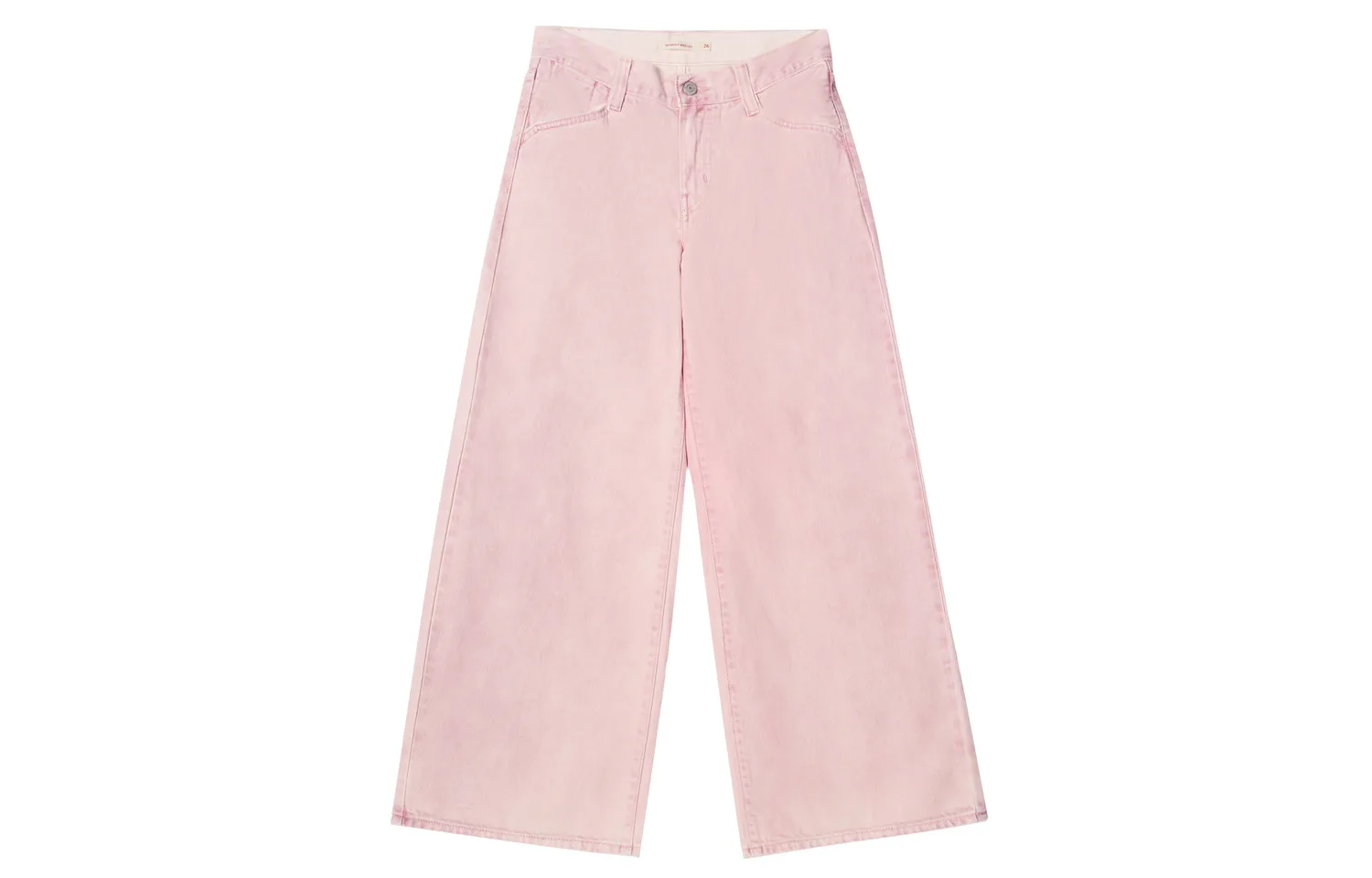Levis Джинсы женские розовые умеренно широкие