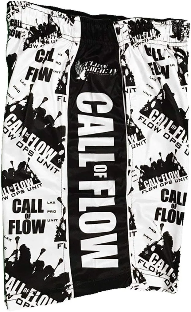 

Flow Society мужские белые шорты Call of Flow Attack